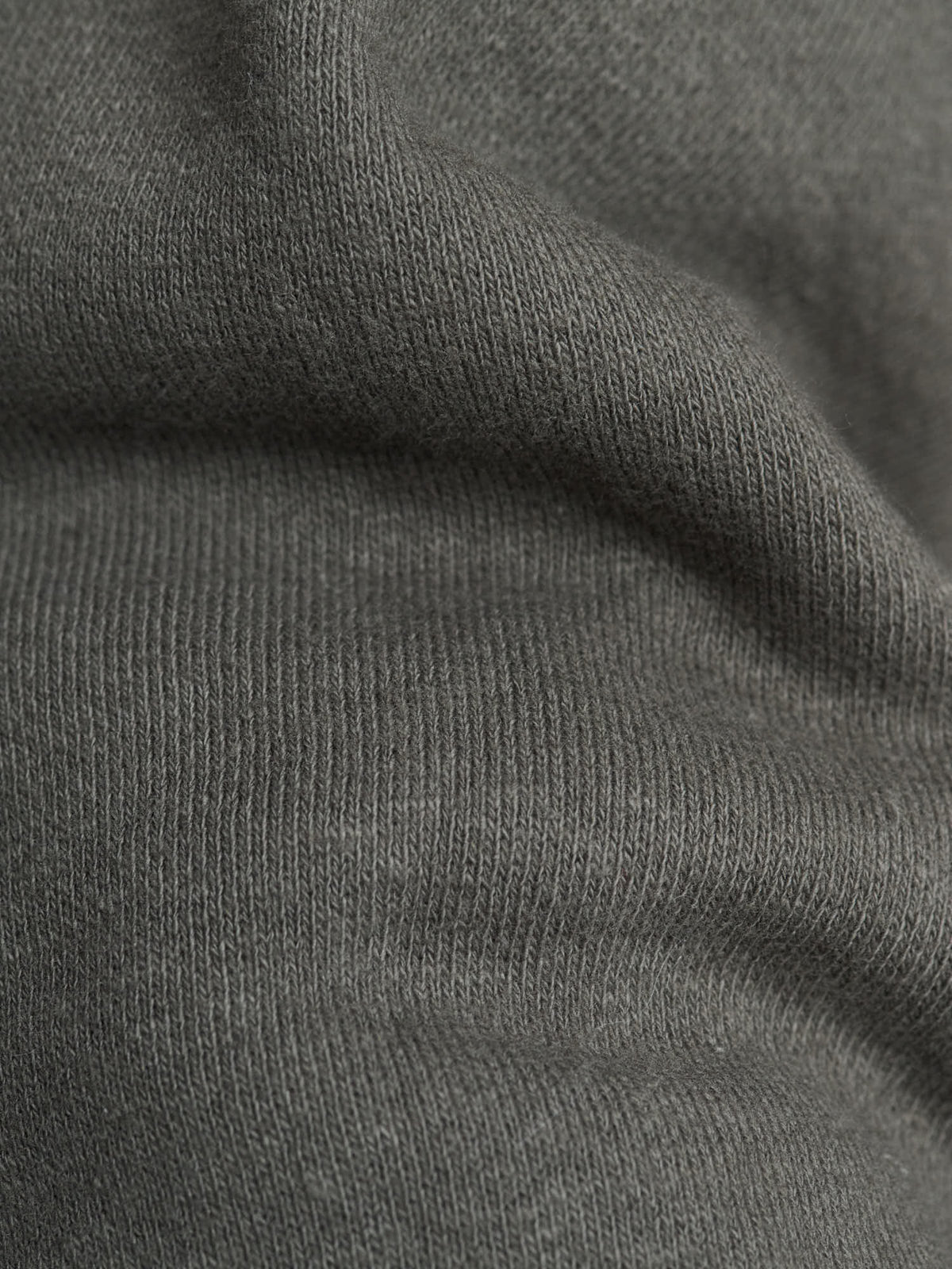 Puamana CN Sweatshirt Japanese Brushed Fleece, Beluga