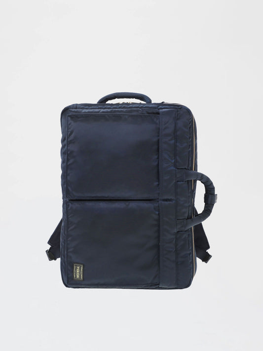 New Tanker 3Way Document Bag Double Zip, Navy