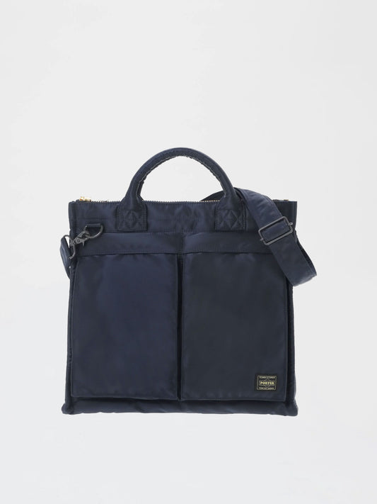 New Tanker Square Tote Bag (L), Navy