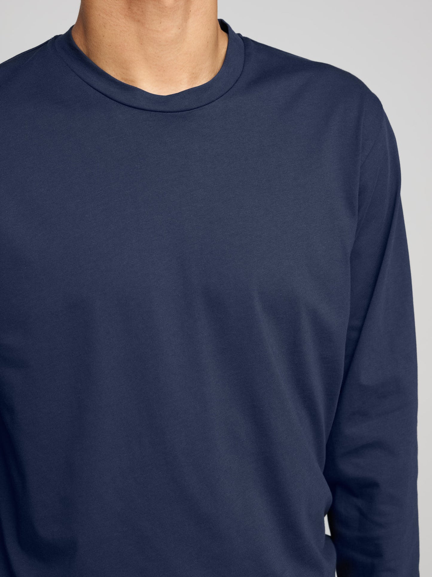 Long Sleeve Riviera Midweight T-Shirt, Navy