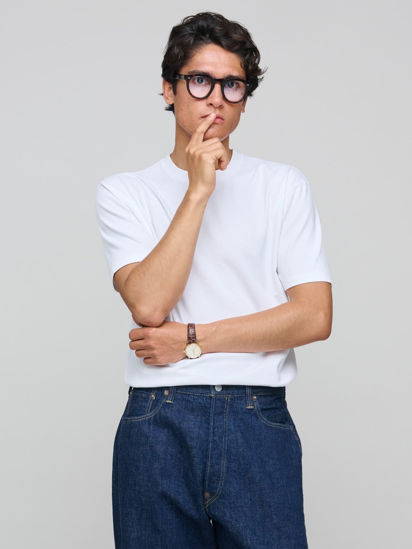 Pre-order GOODS by Drake's Printed Hiking Tee, Ecru