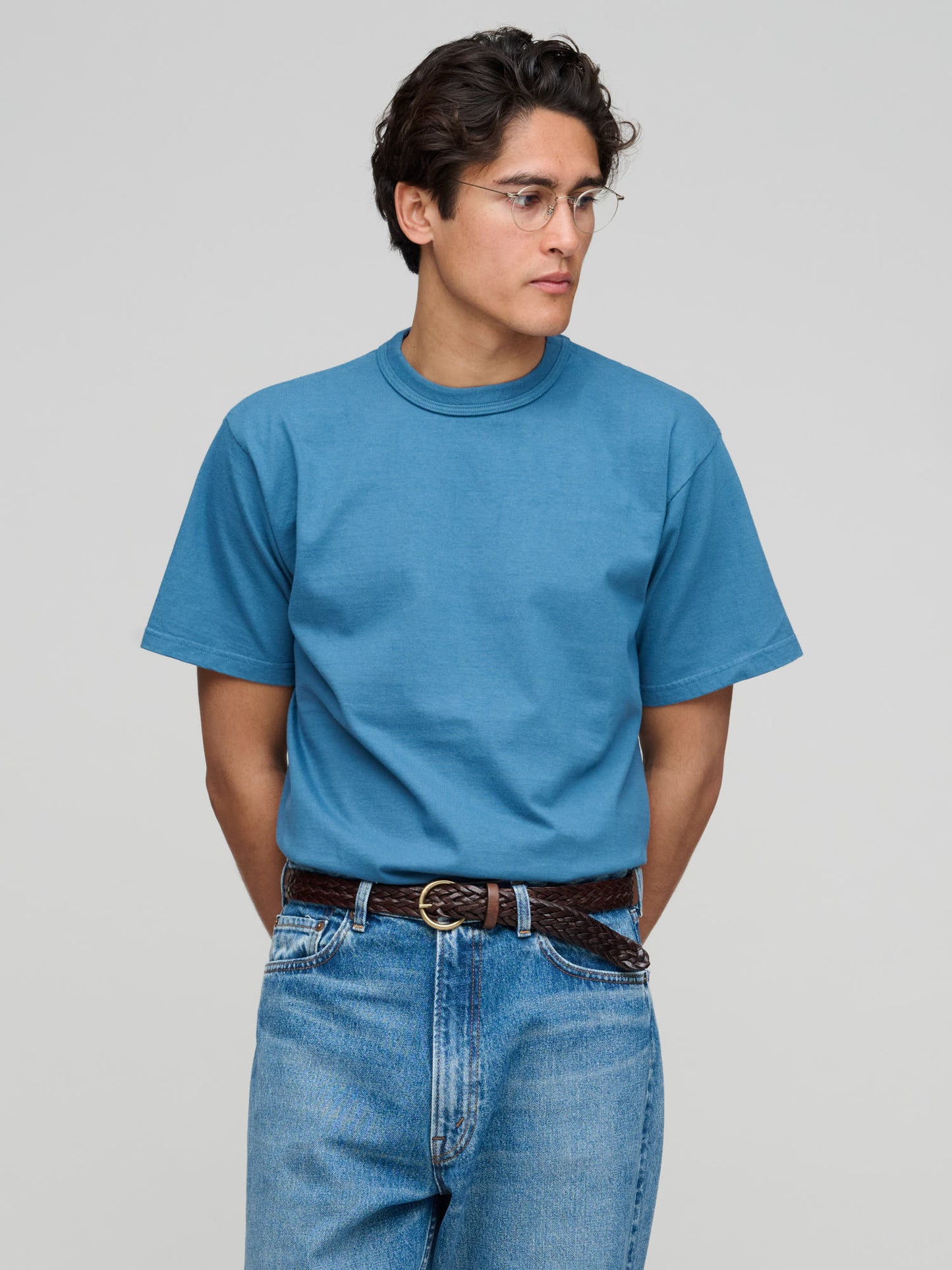 Makaha SS T-Shirt 300gsm Japanese Jersey, Indian Teal