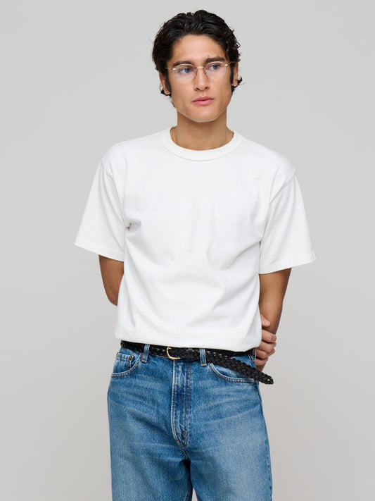 Makaha SS T-Shirt 300gsm Japanese Jersey, Off White