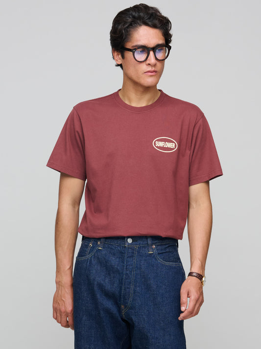 Easy Hours Tee, Fire Brick