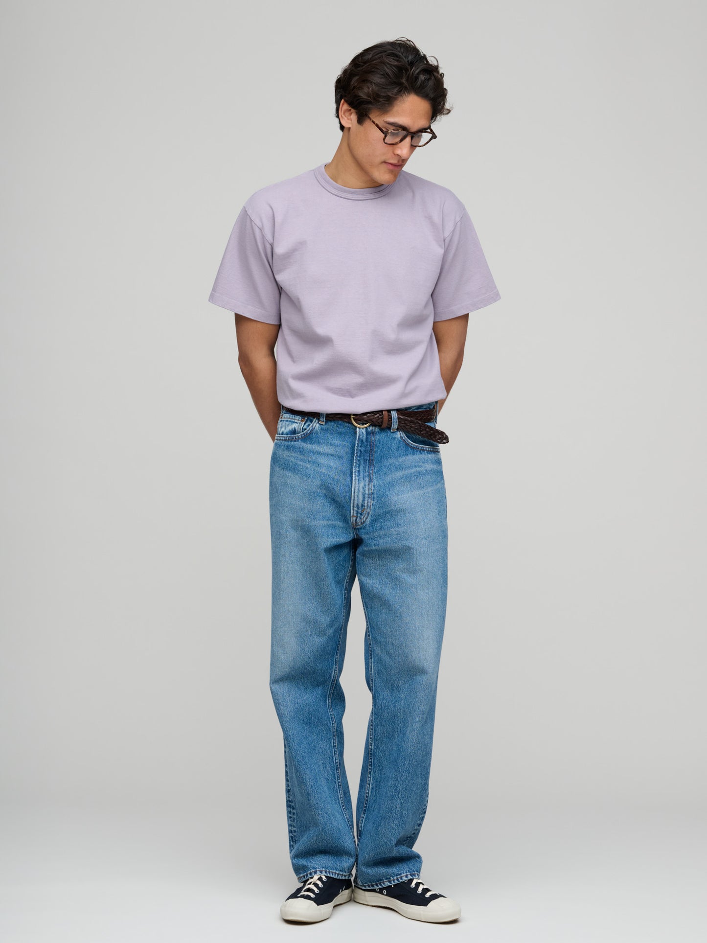 Makaha SS T-Shirt 300gsm Japanese Jersey, Minimal Grey