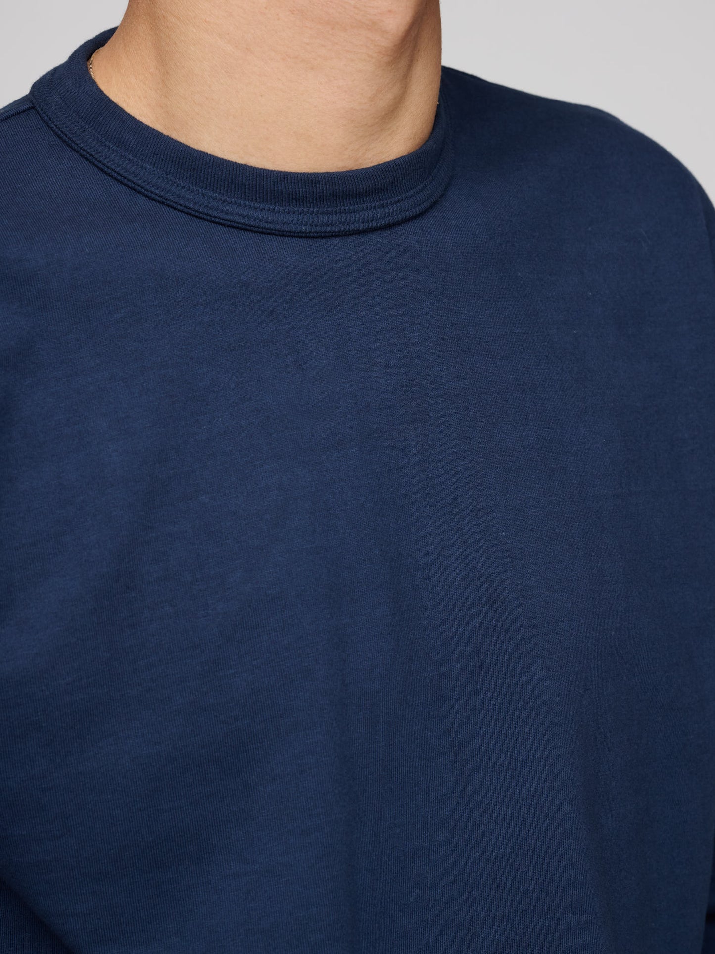 Makaha LS T-Shirt 300gsm Japanese Jersey, Dark Navy