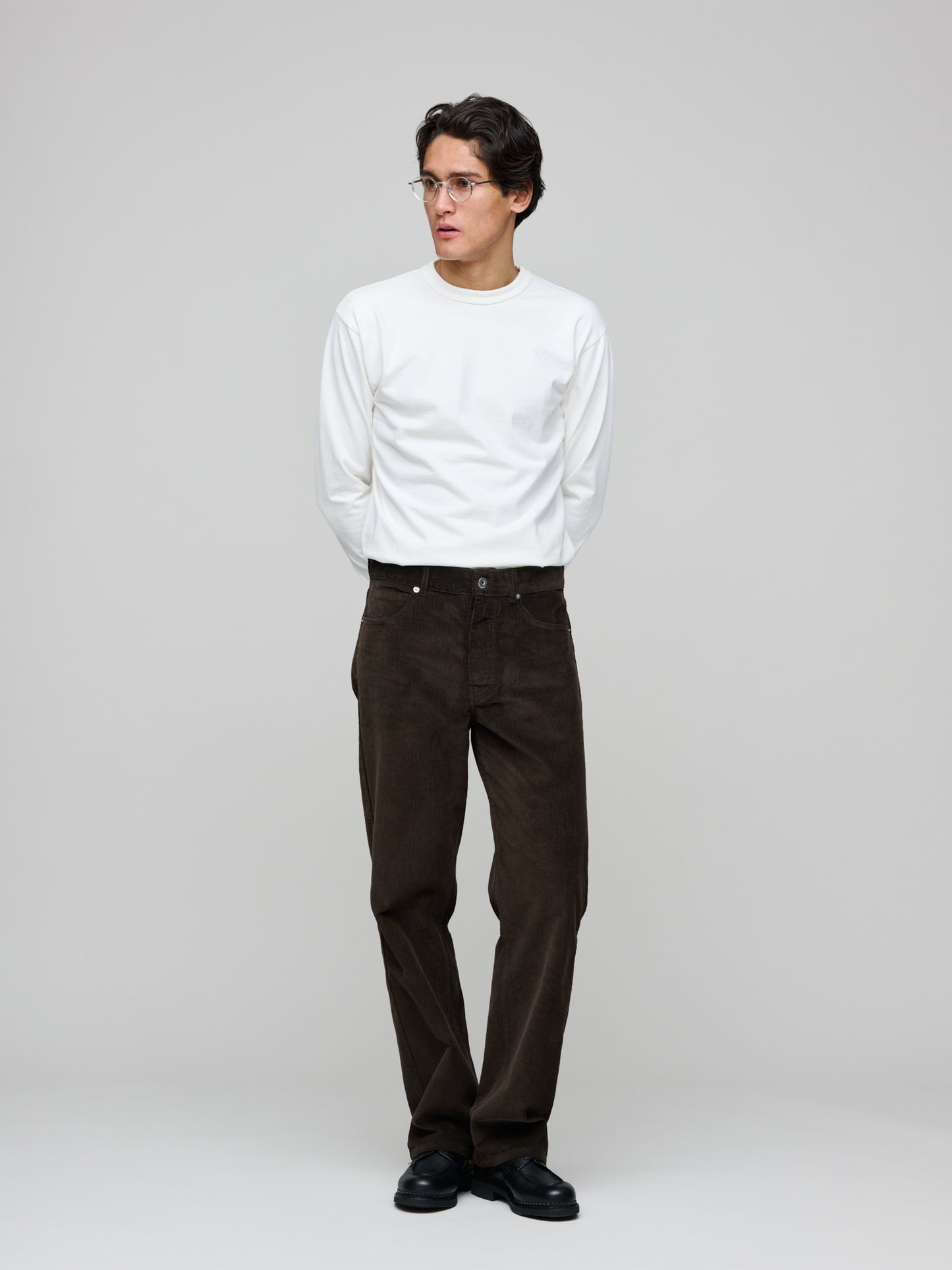 Makaha LS T-Shirt 300gsm Japanese Jersey, White