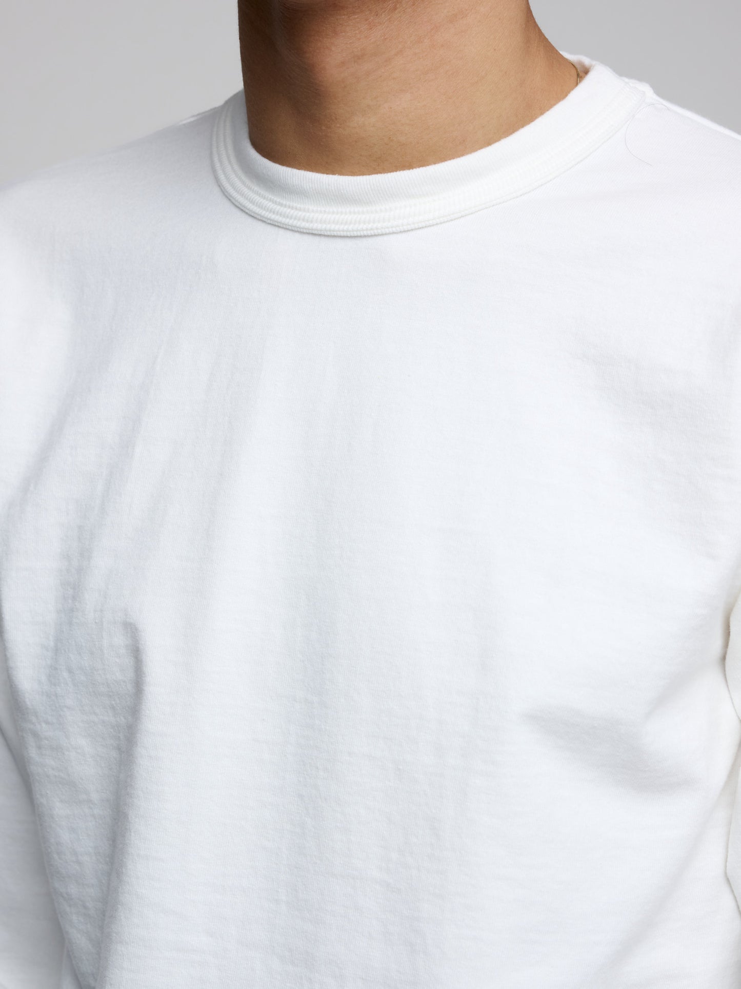 Makaha LS T-Shirt 300gsm Japanese Jersey, White