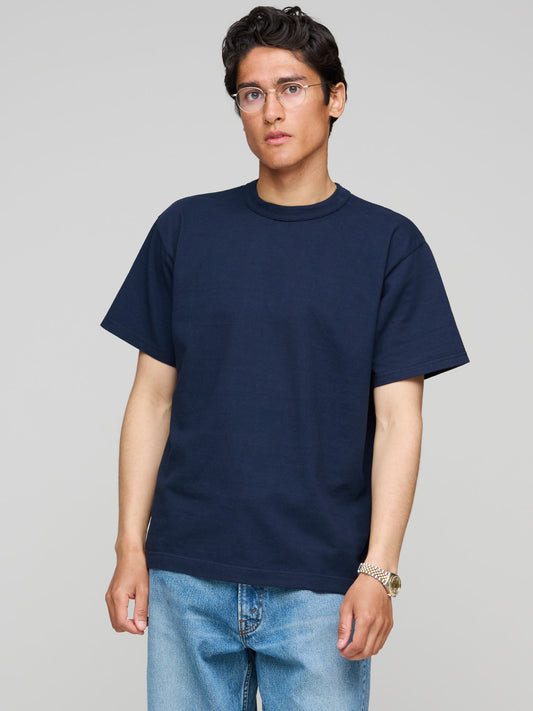 Makaha SS T-Shirt 300gsm Japanese Jersey, Dark Navy