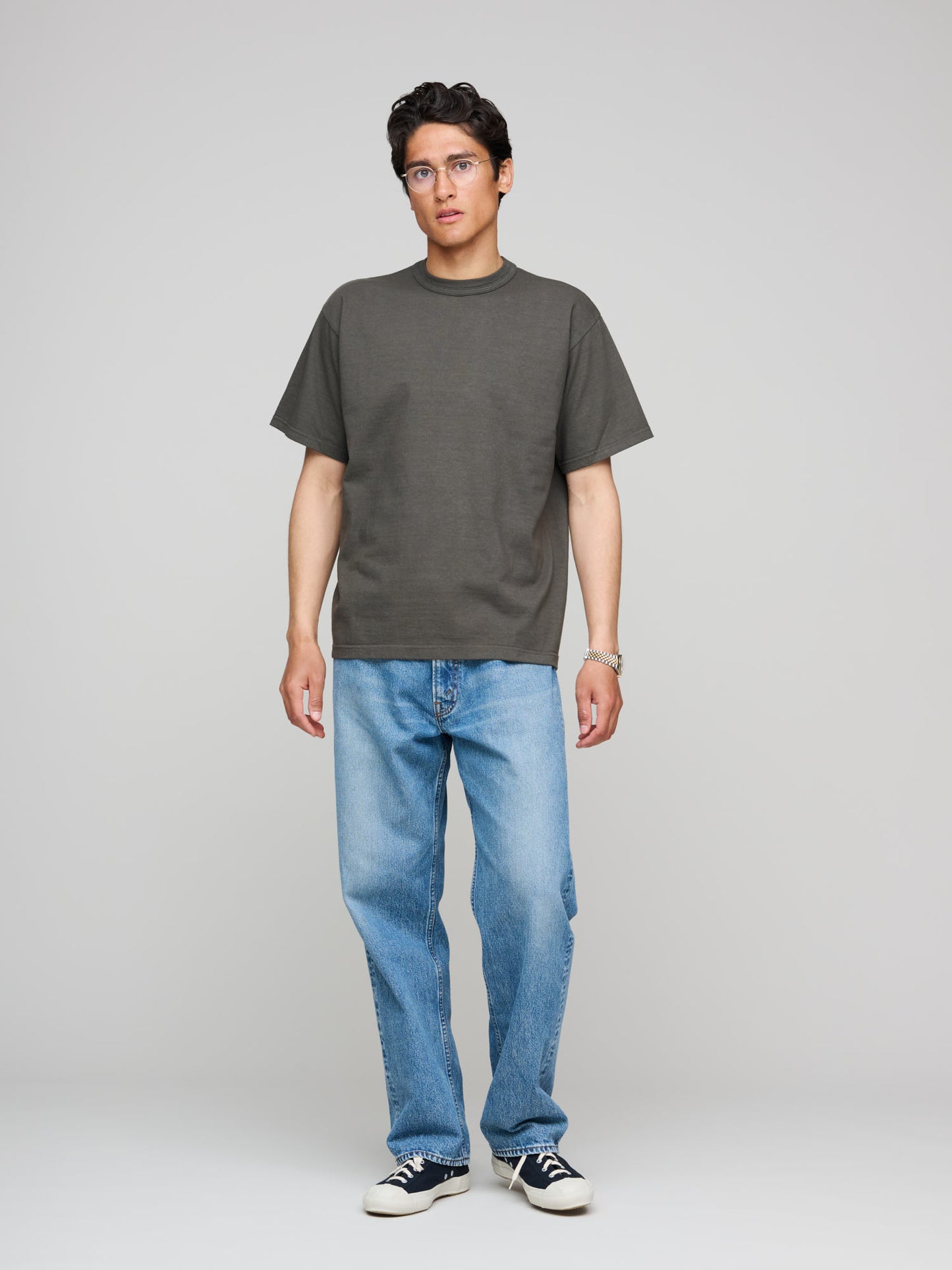 Makaha SS T-Shirt 300gsm Japanese Jersey, Beluga
