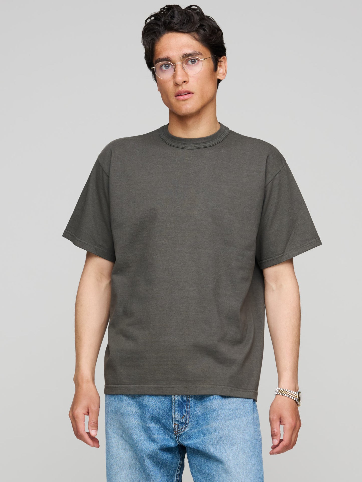 Makaha SS T-Shirt 300gsm Japanese Jersey, Beluga