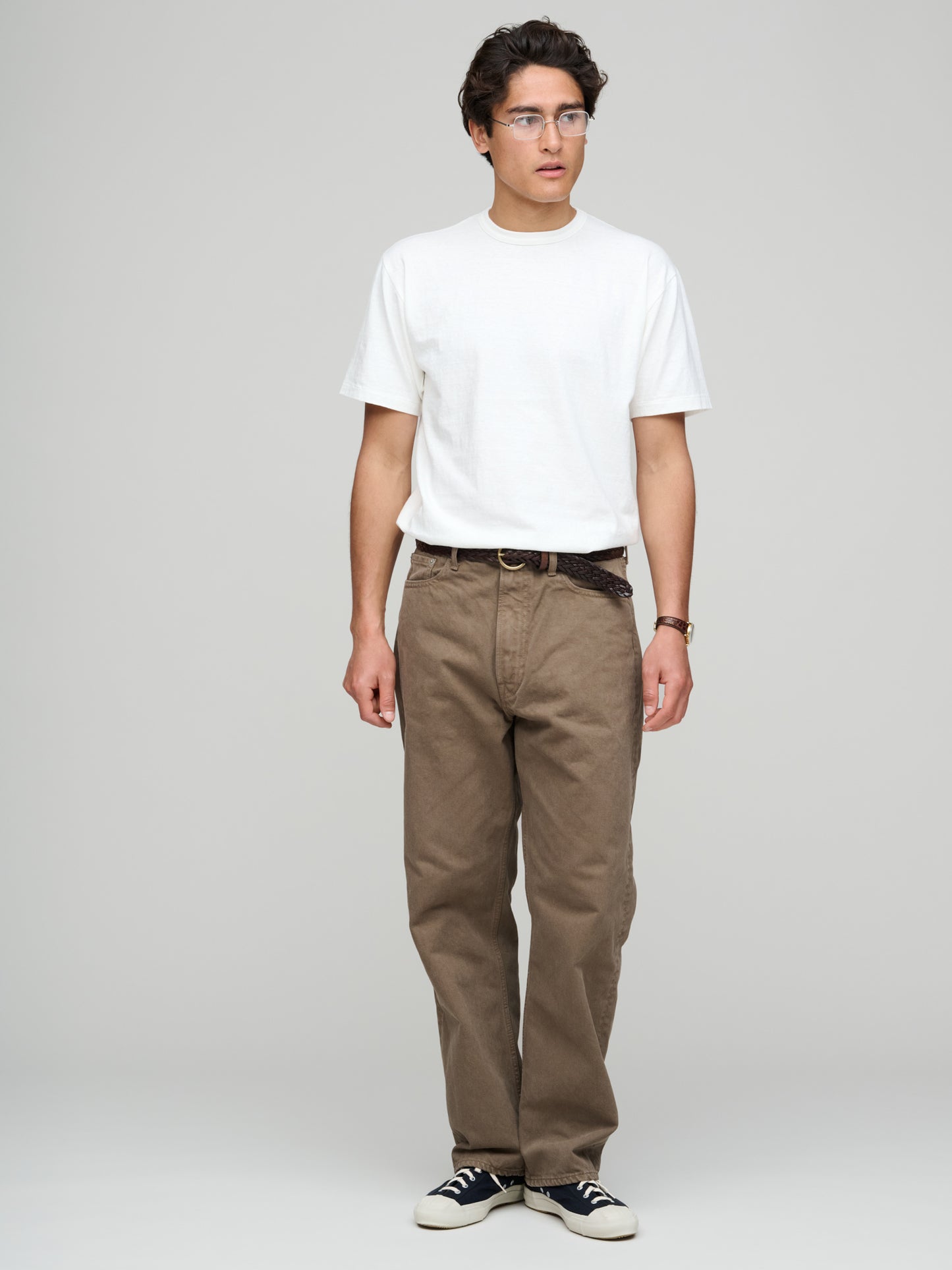 Haleiwa SS T-Shirt 260gsm Japanese Jersey, Off White