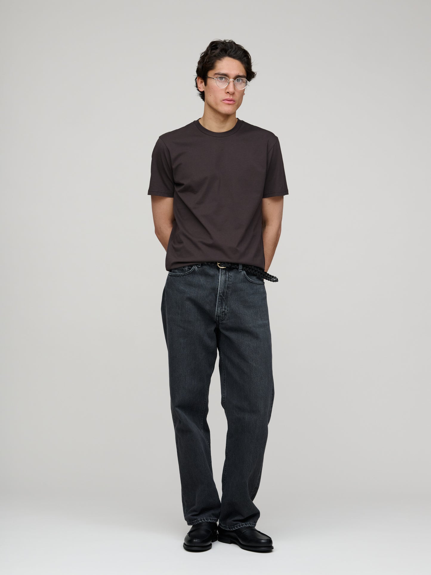 Riviera Midweight T-Shirt, Dark Chocolate