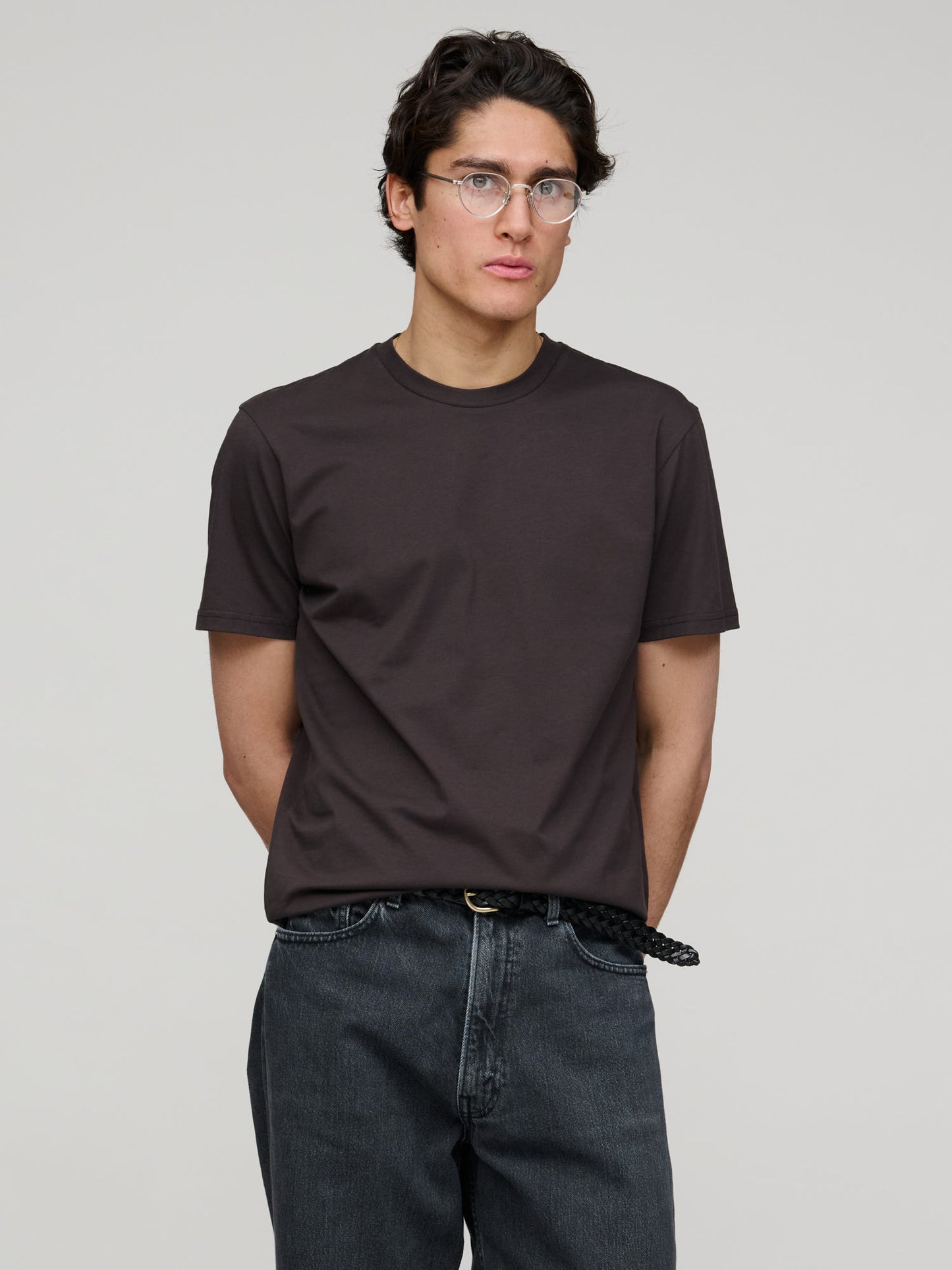 Riviera Midweight T-Shirt, Dark Chocolate