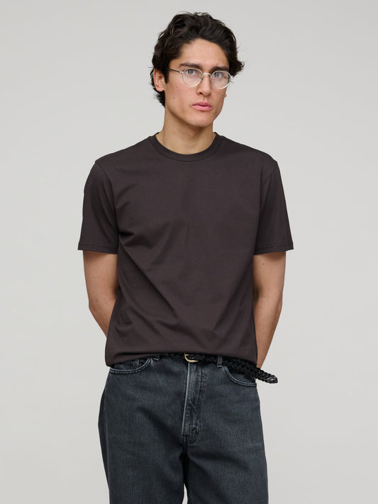 Riviera Midweight T-Shirt, Dark Chocolate