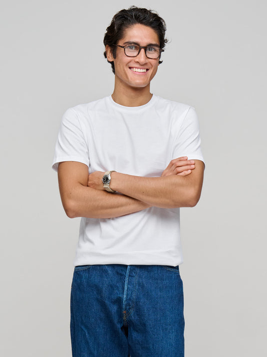 Riviera Midweight T-Shirt, White