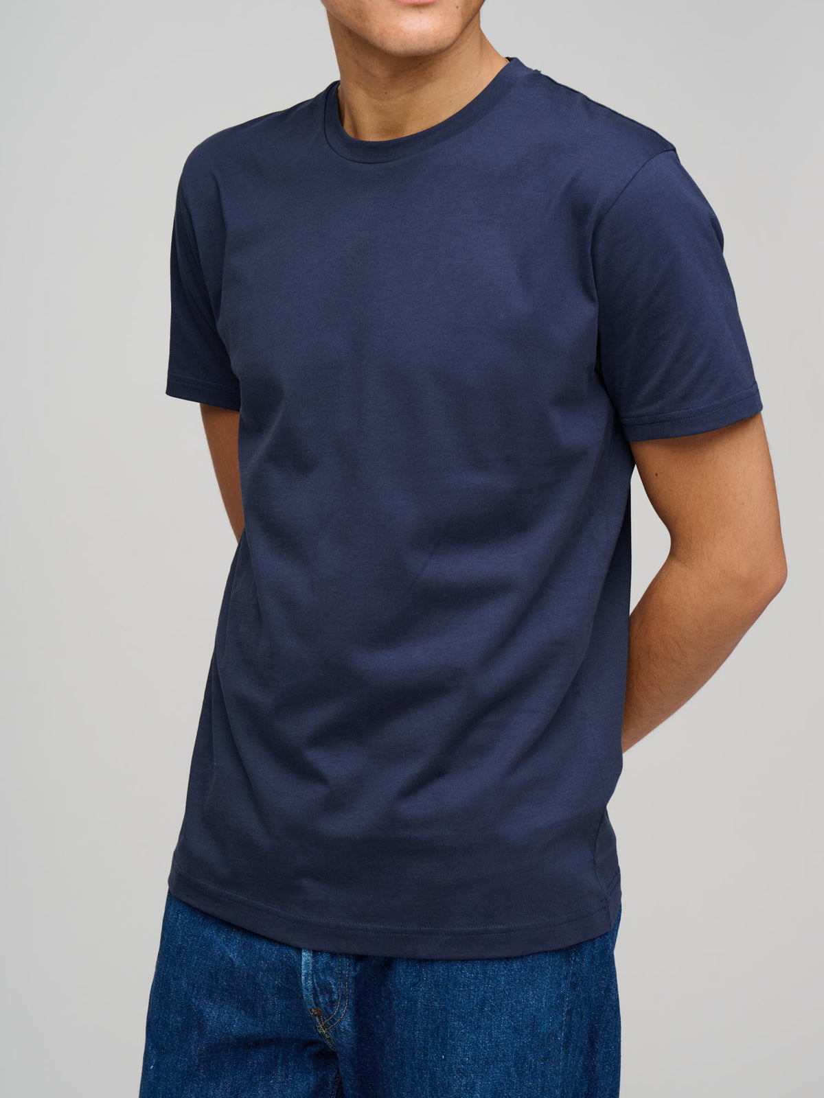 Riviera Midweight T-Shirt, Navy