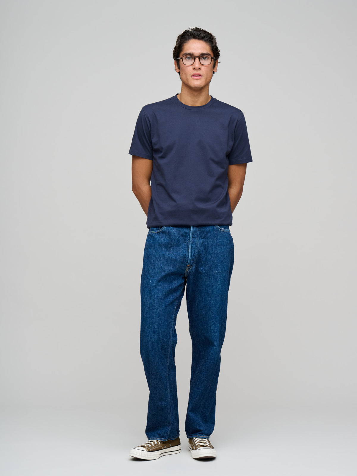 Riviera Midweight T-Shirt, Navy