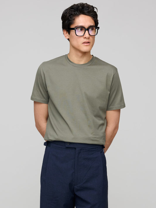 Riviera Midweight T-Shirt, Khaki