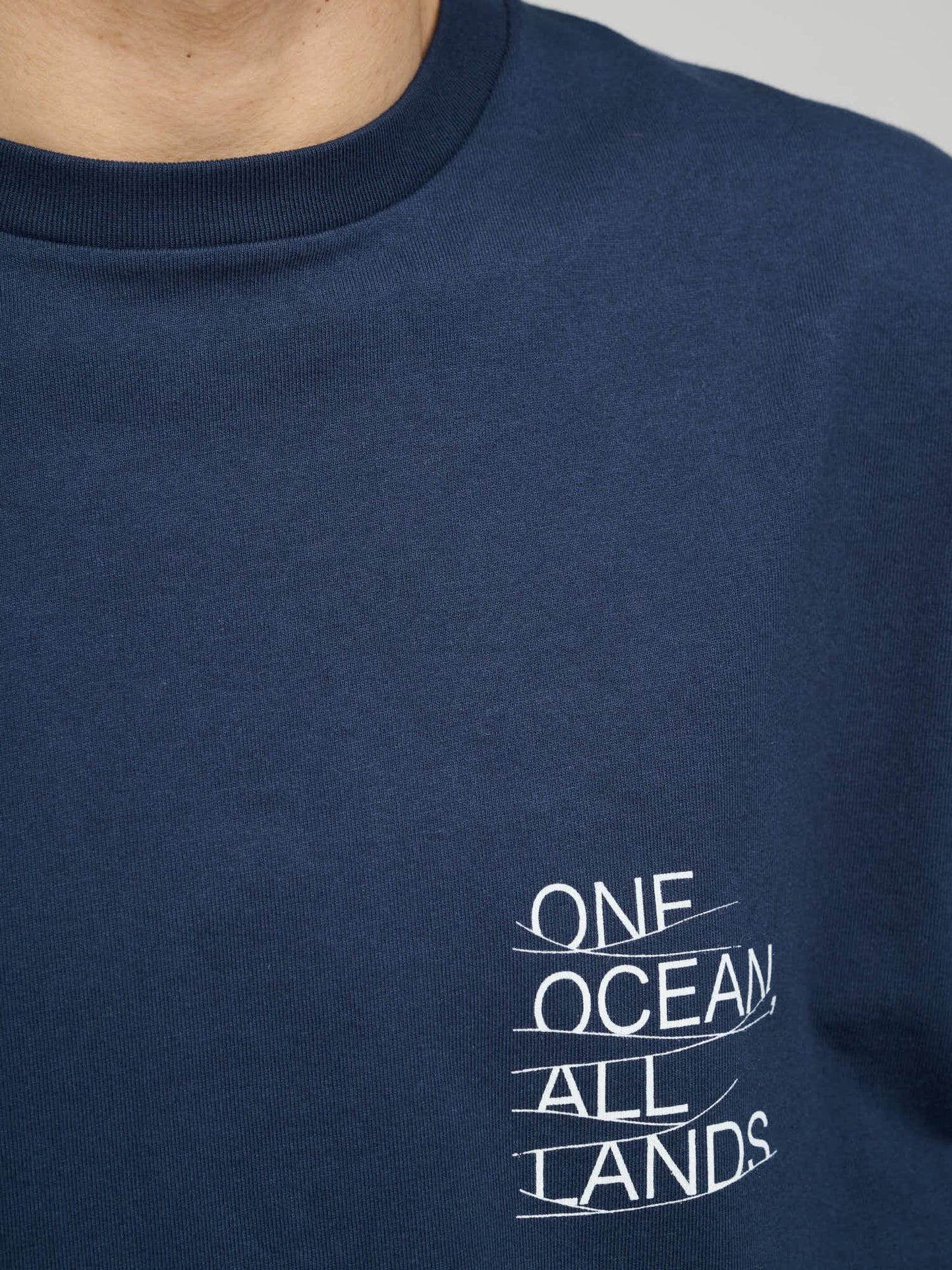 OOAL Graphic LS Tee, Navy