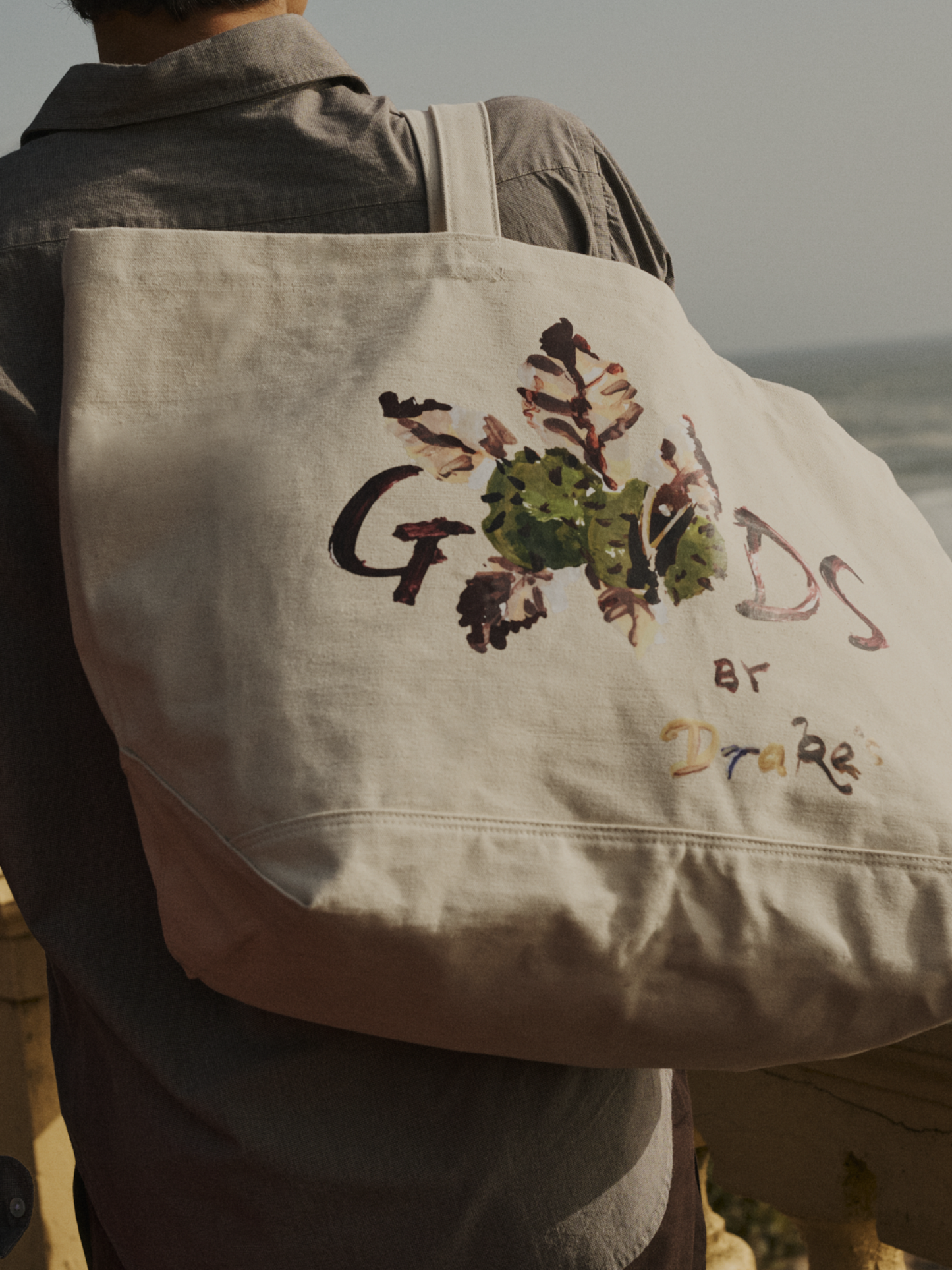 GOODS by Drake’s Totebag, Ecru