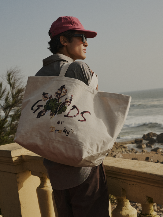 GOODS by Drake’s Totebag, Ecru