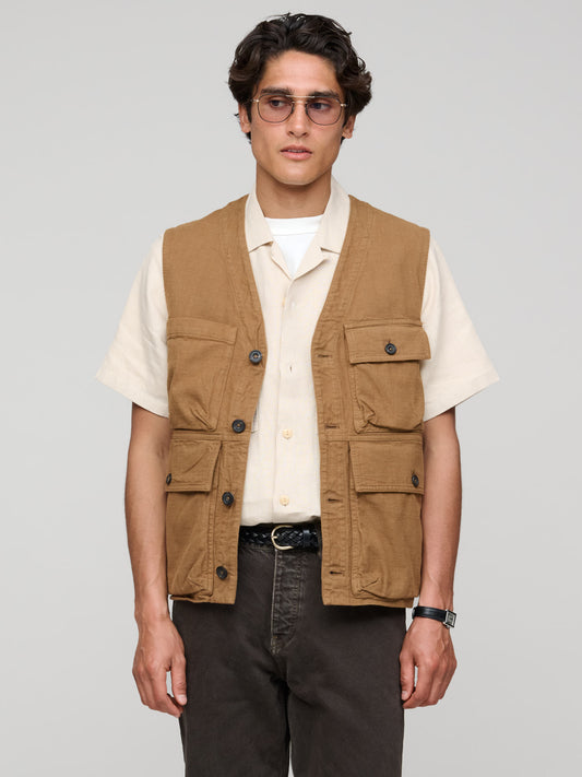 Utility Vest, Tobacco