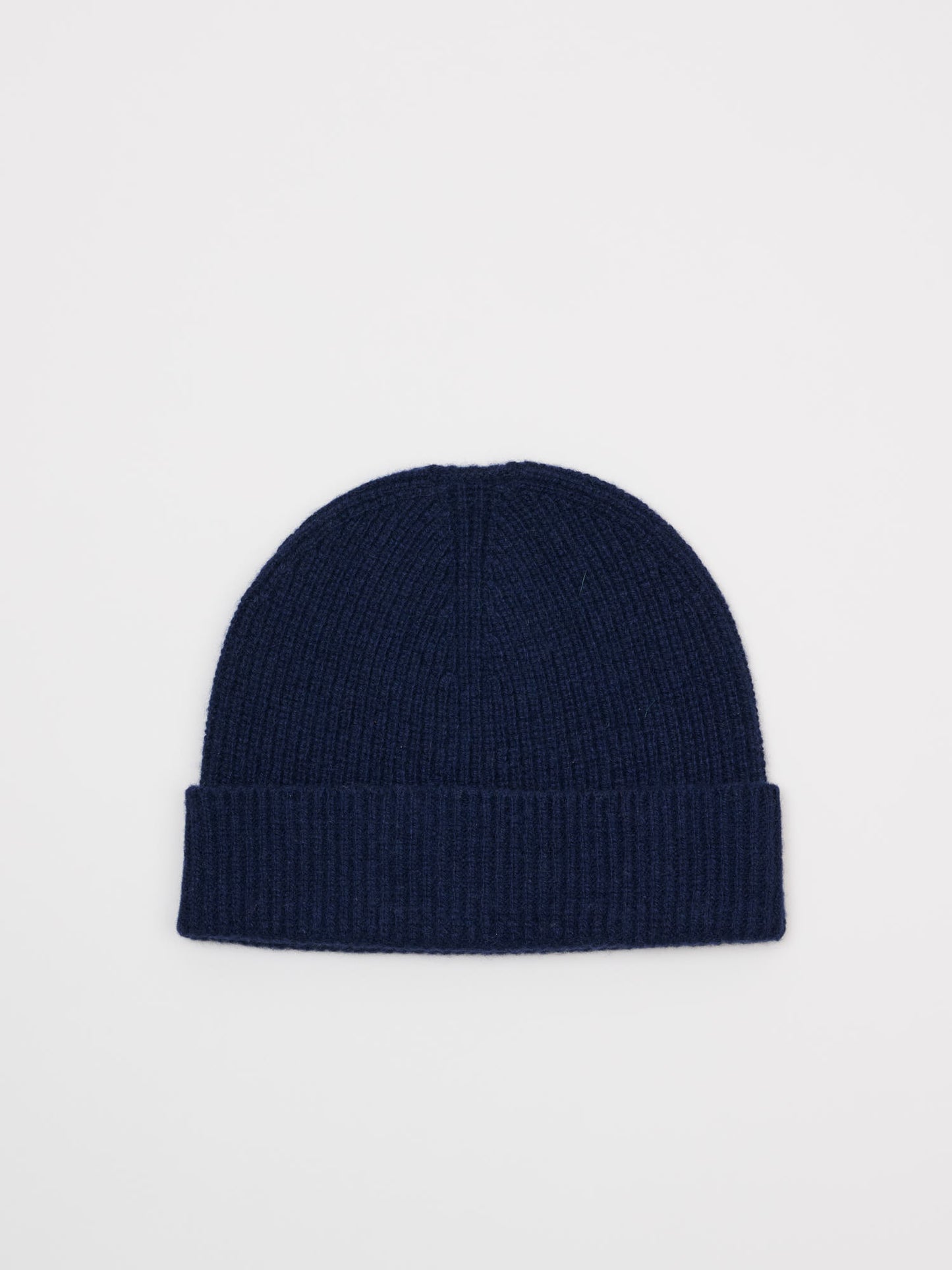 Recycled Cashmere Hat, Navy