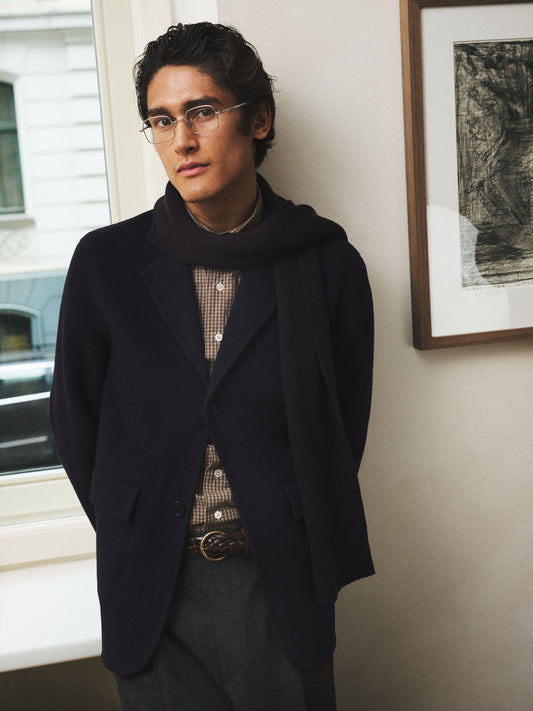 Blazer Woolcash, Midnight