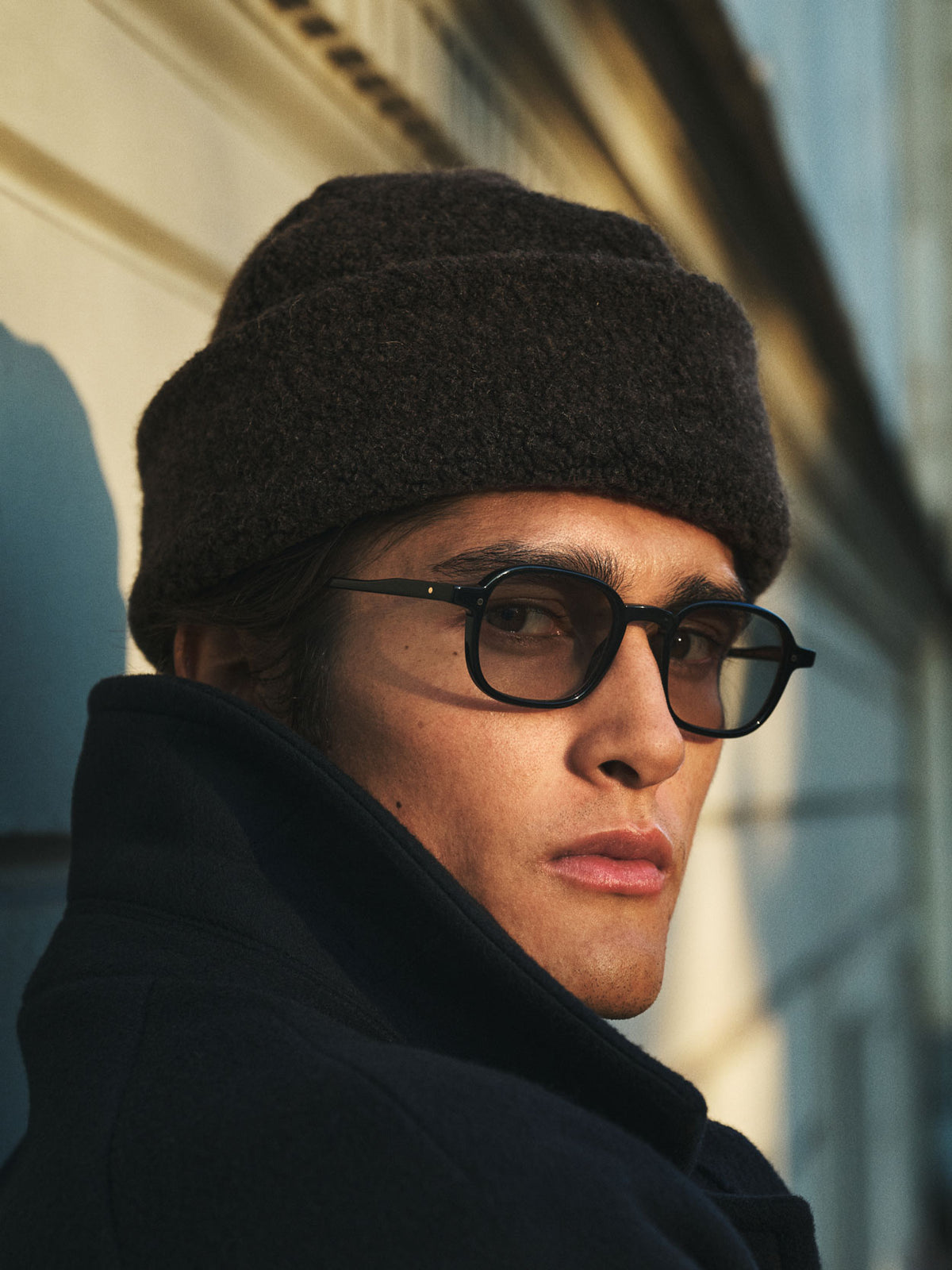 Recycle Wool Hat, Brown