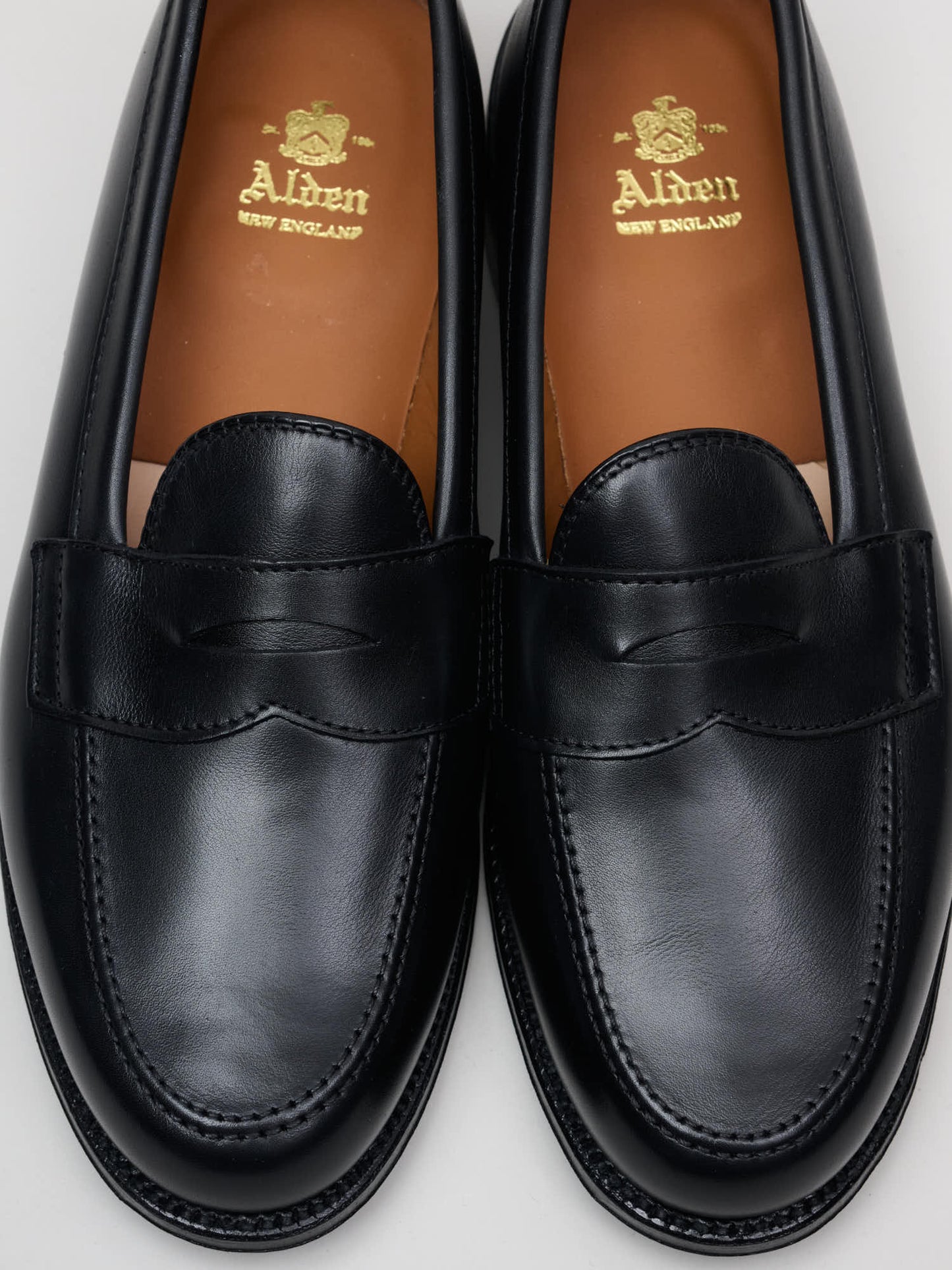 9827E Fully Lined Penny Loafer Canton Calf, Black