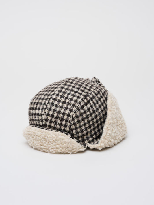 Sonsie Tweed Chapka, Undyed Check