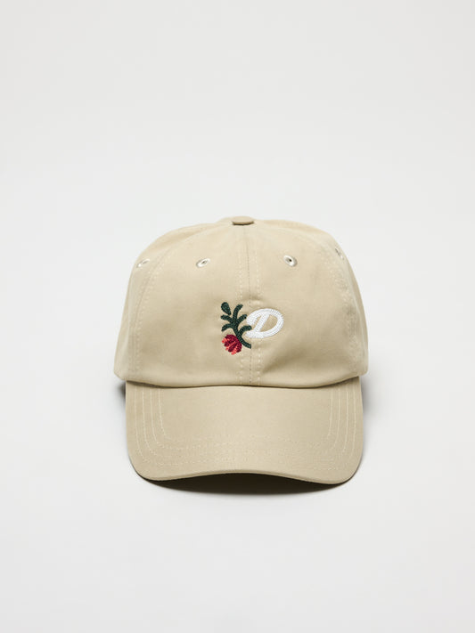 D Flower Baseball Cap, Sand