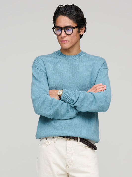Easy Crew - Pure Cashmere, Sky Blue