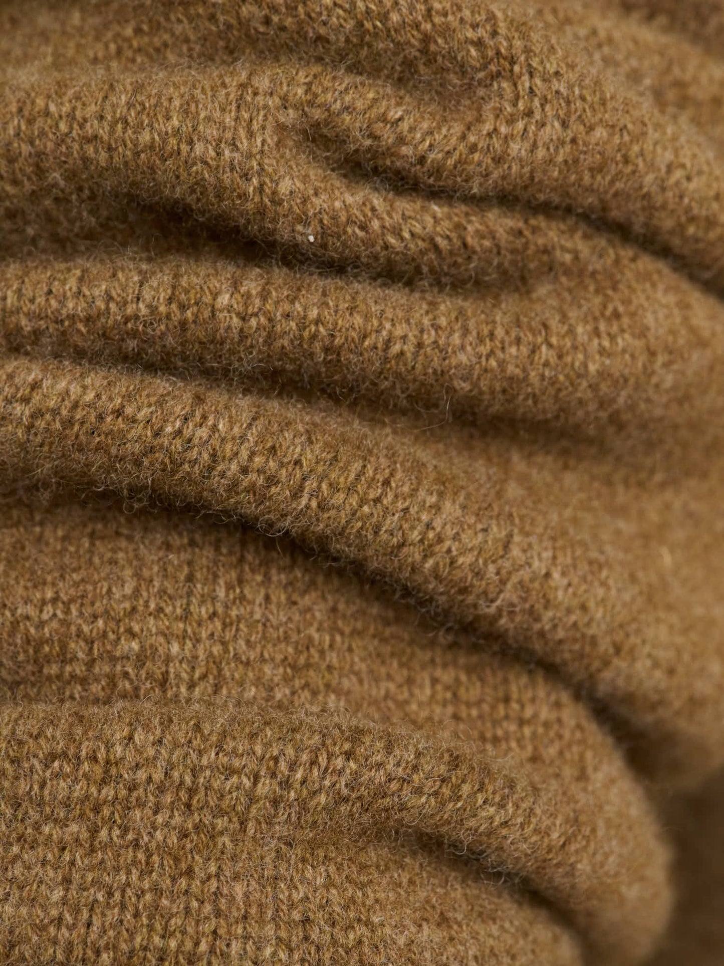 Easy Henley - Cashmere/Lambswool, Bark
