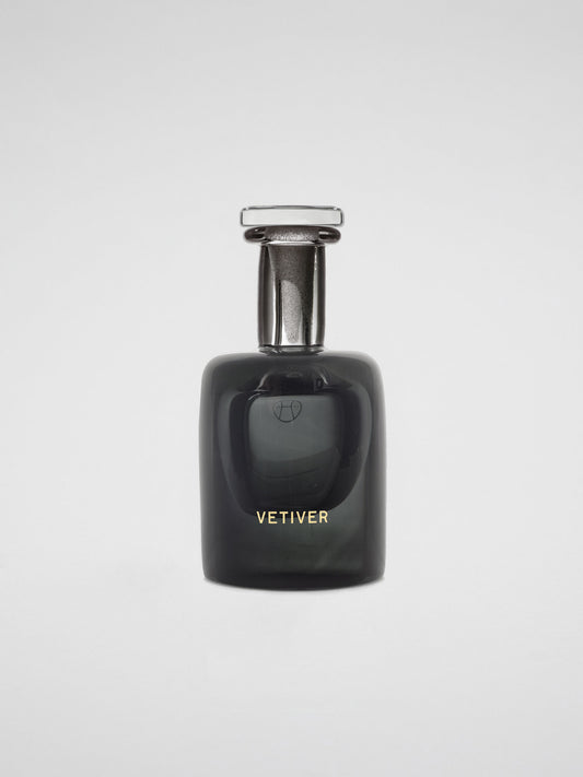 Vetiver, Eau de Parfum, Handblown Bottle, 100ml