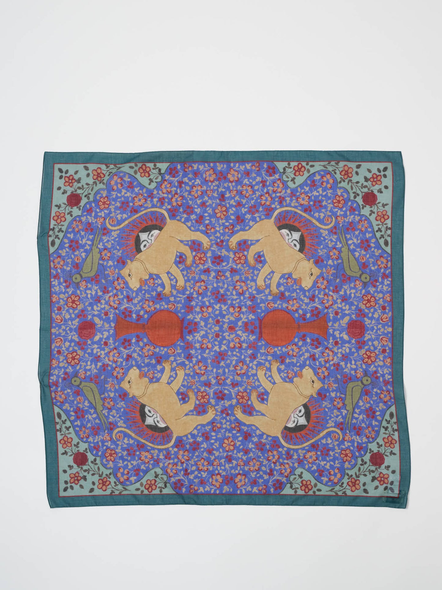 Ispahan Bandana, Blue