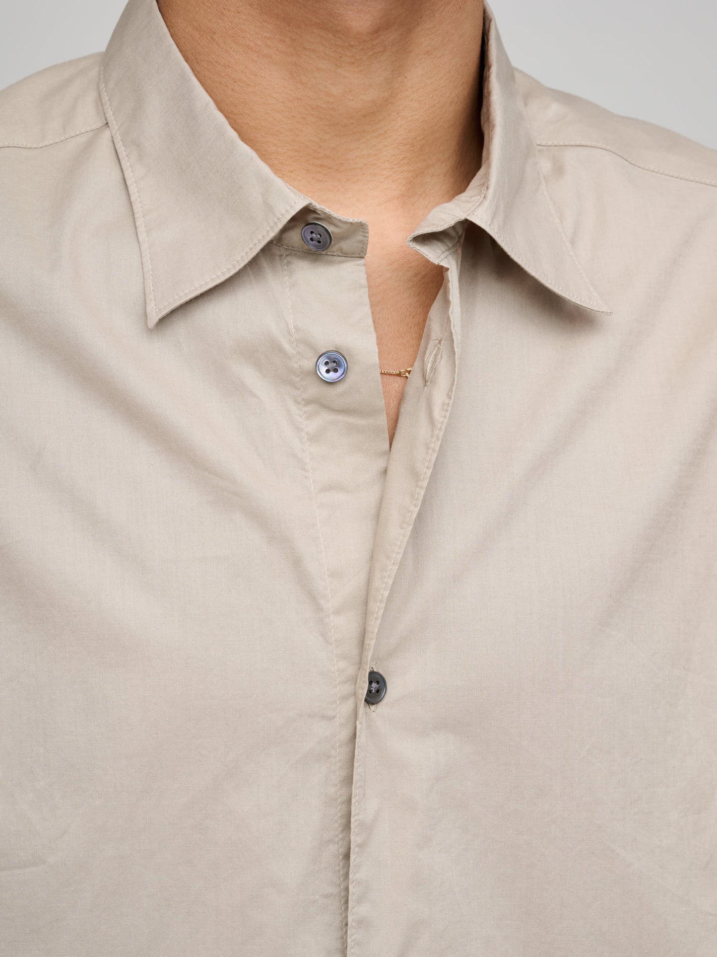 Volume Shirt Wash Cot, Stone