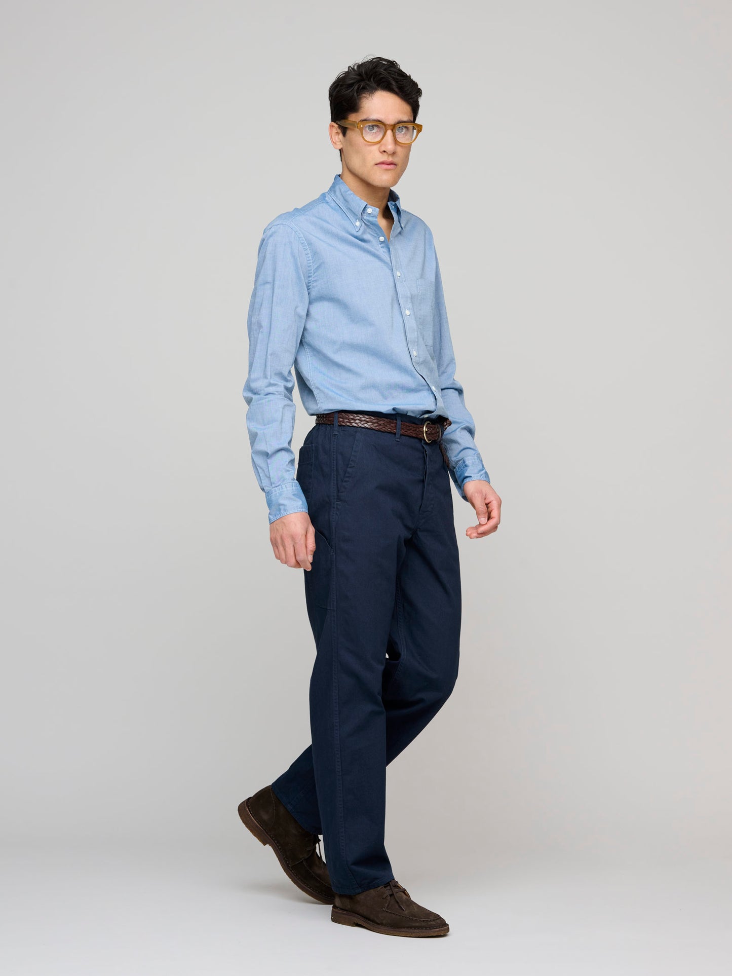 French Work Pants, Navy