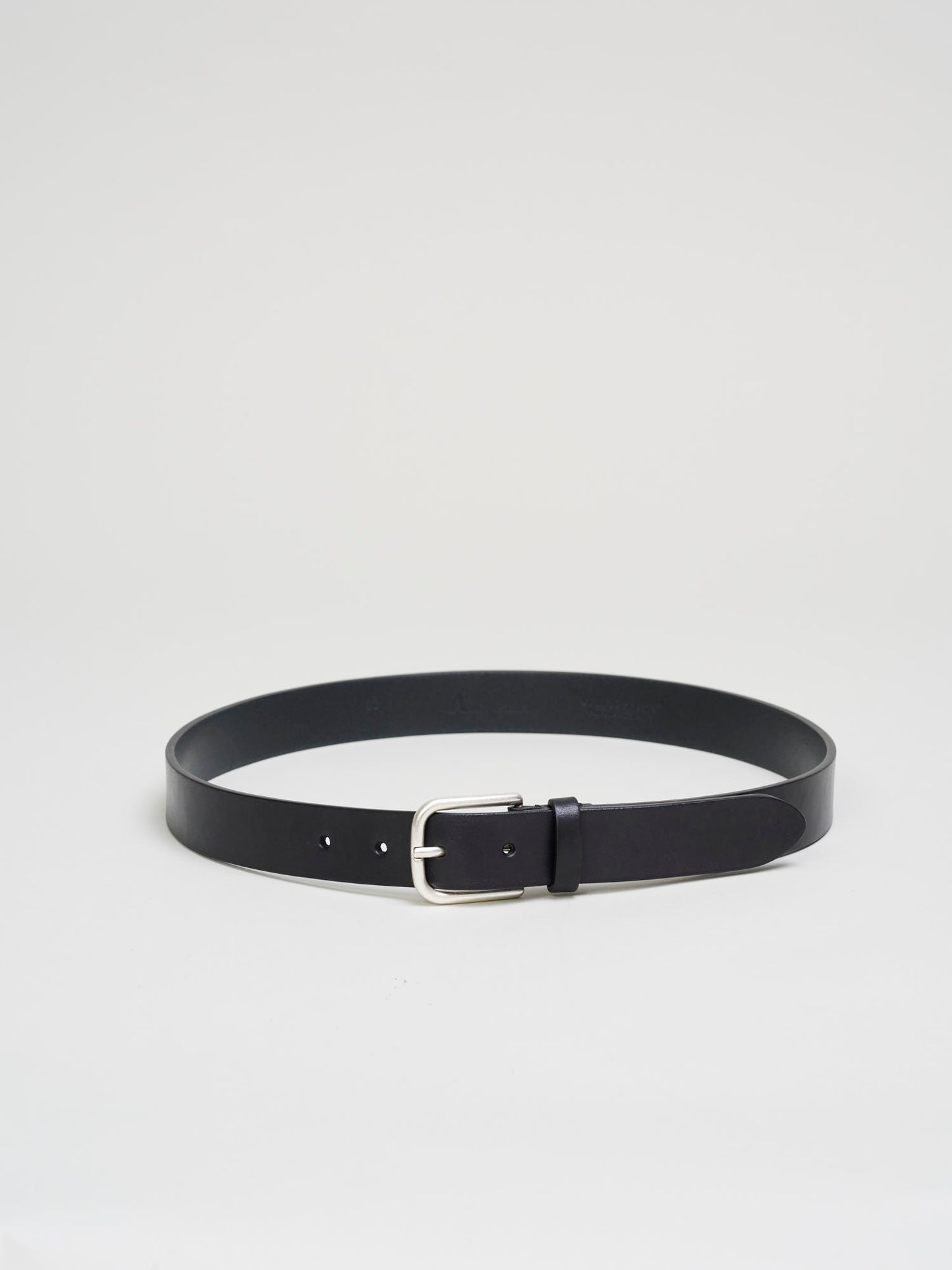 Leather Belt, Black - Goods