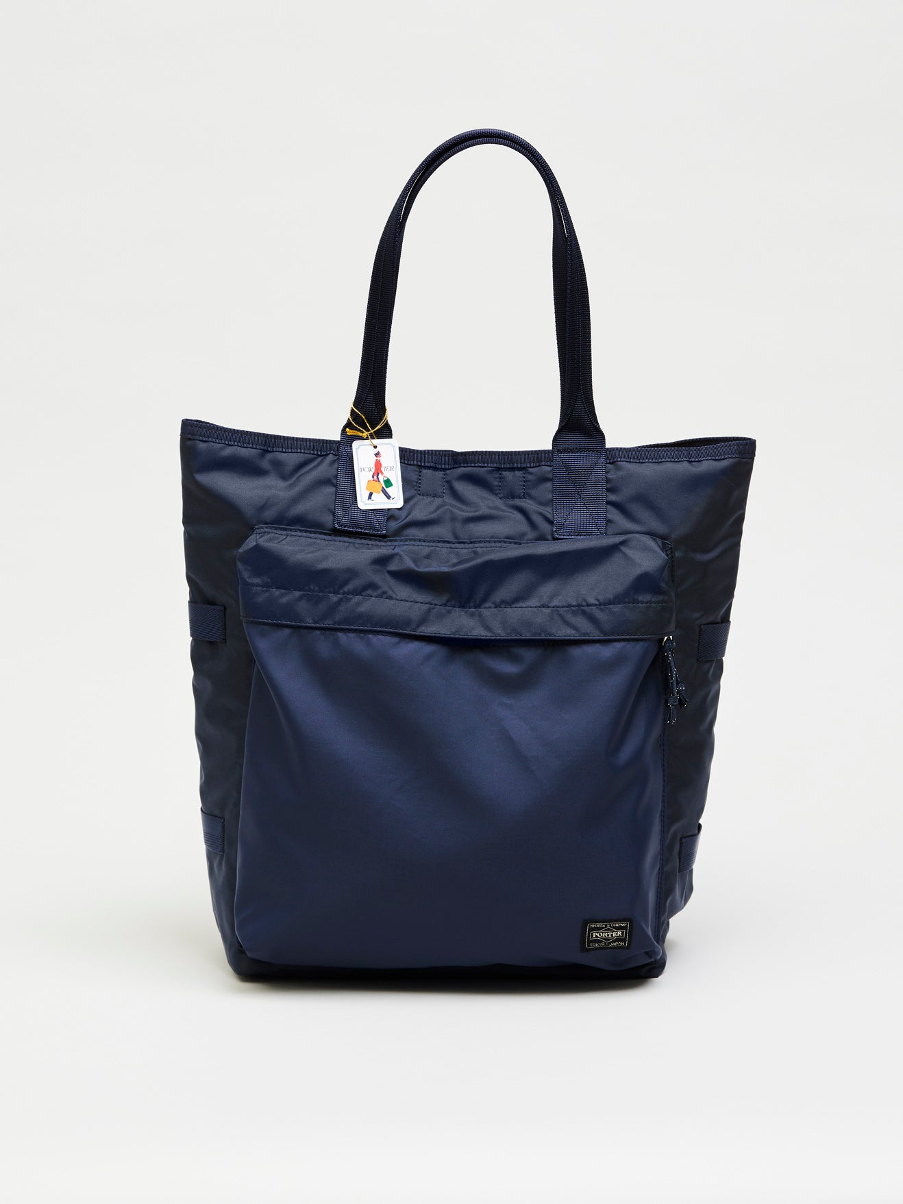 Force Tote Bag, Navy Blue - Goods