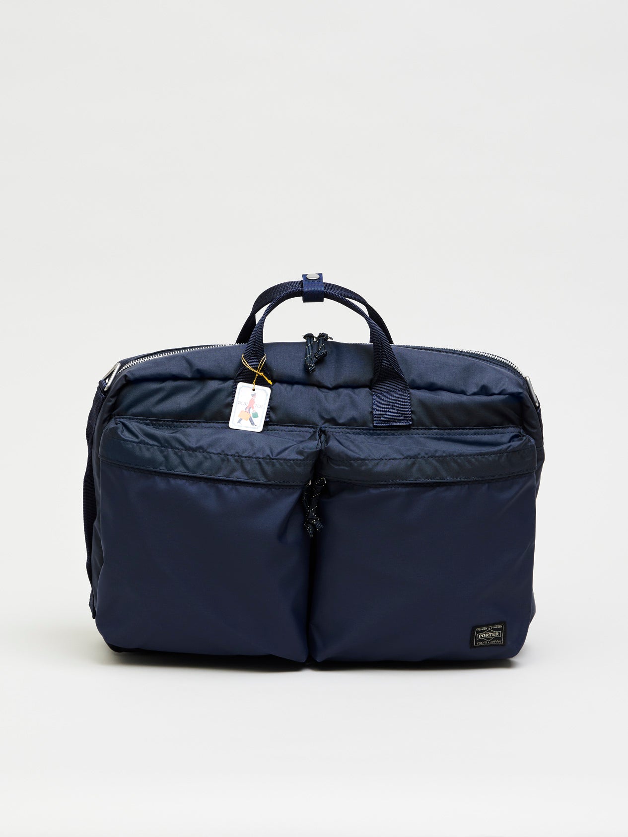 Force 3way Briefcase, Navy Blue - Goods
