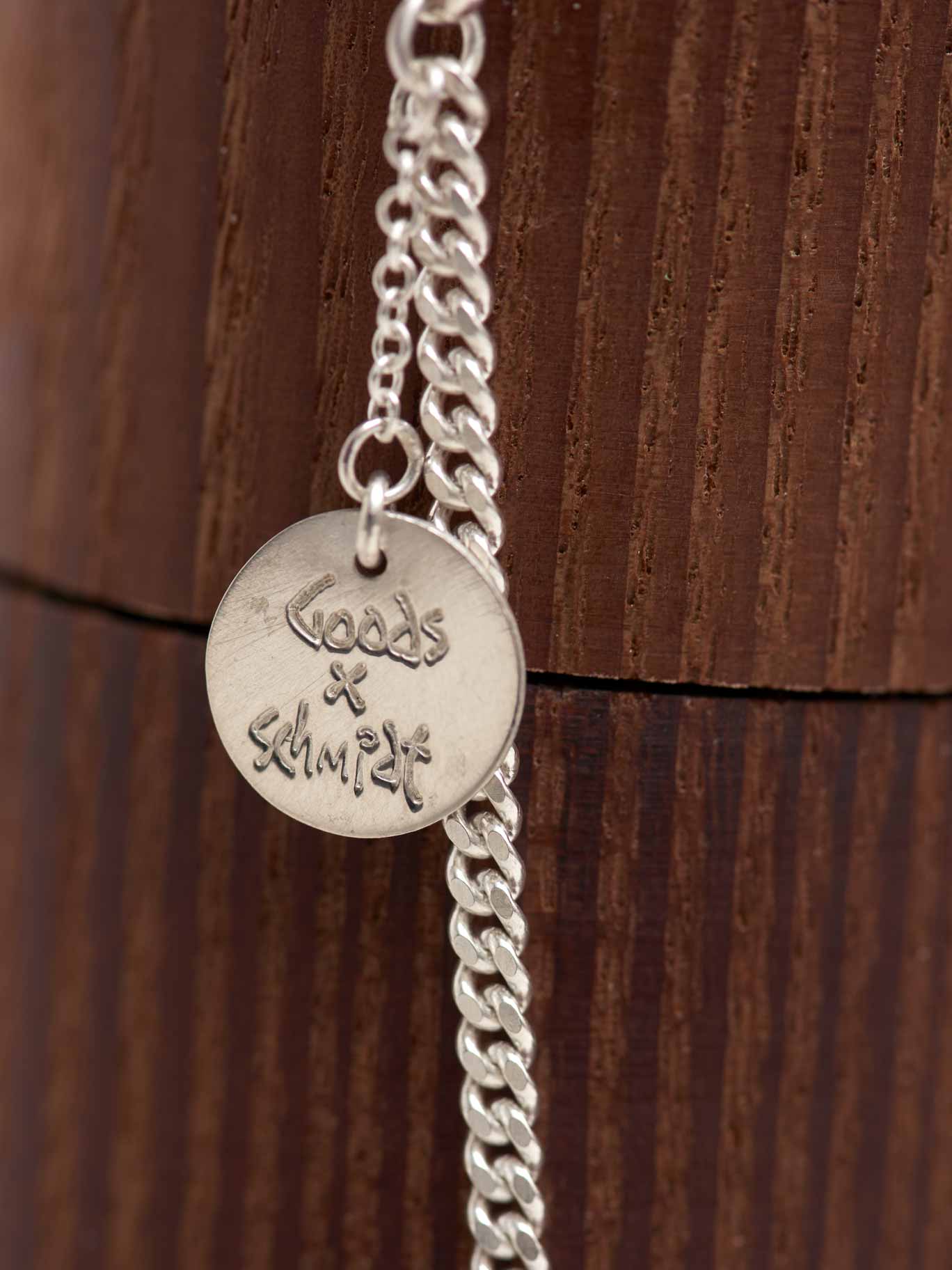 Tag Necklace, Sterling Silver