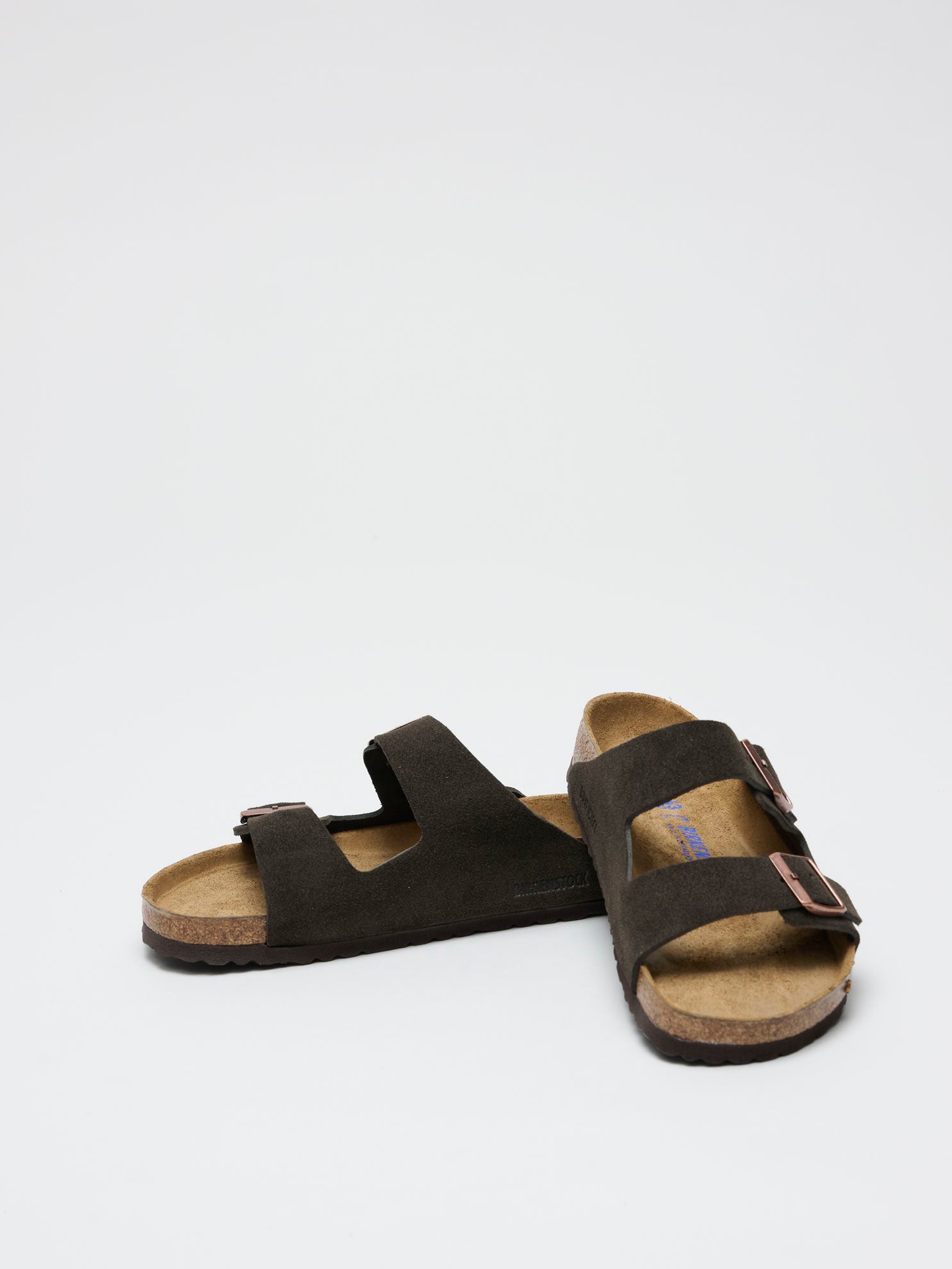 Birkenstock arizona discount suede leather mocha