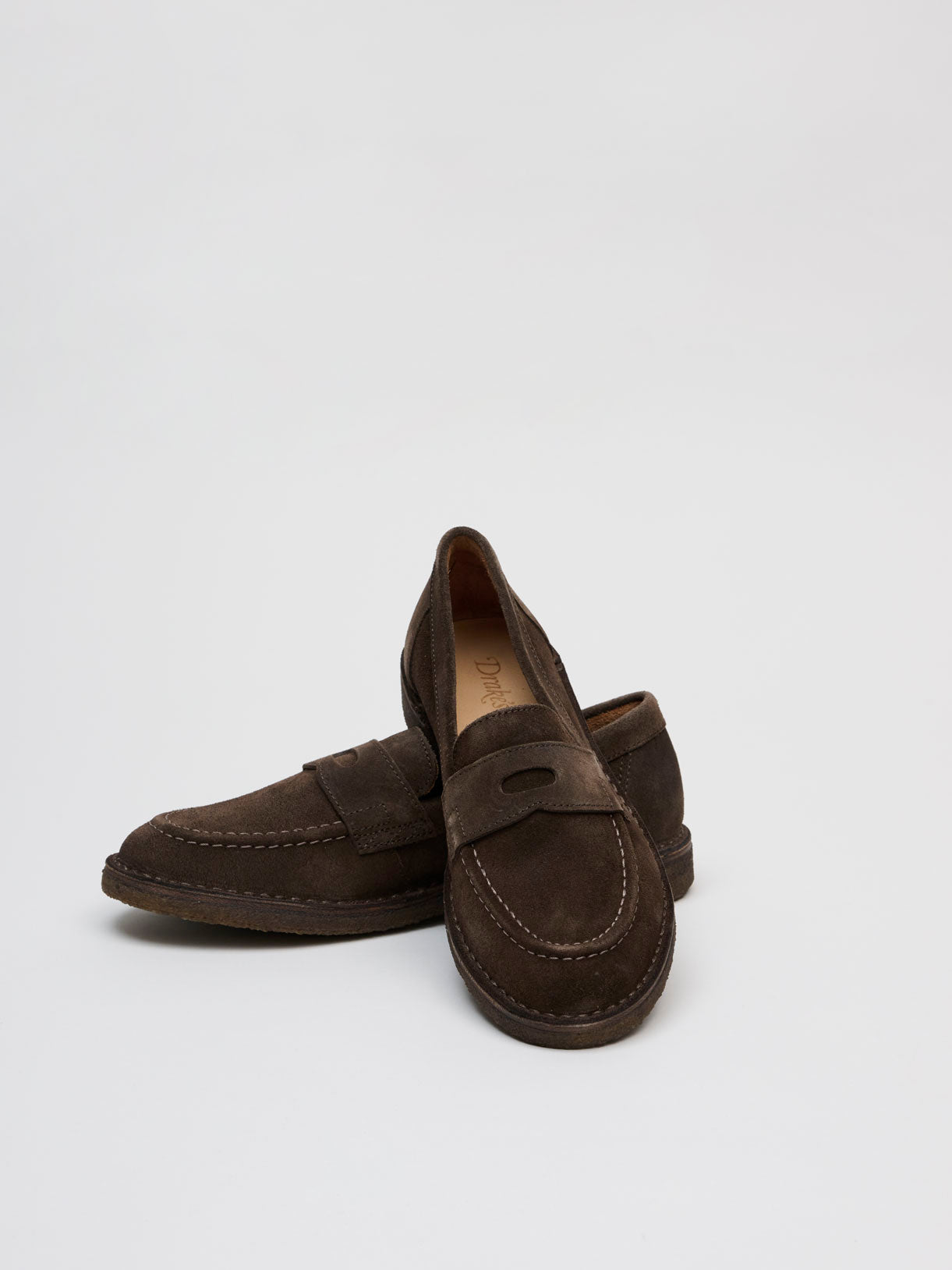 Canal Penny Loafer, Dark Brown Suede