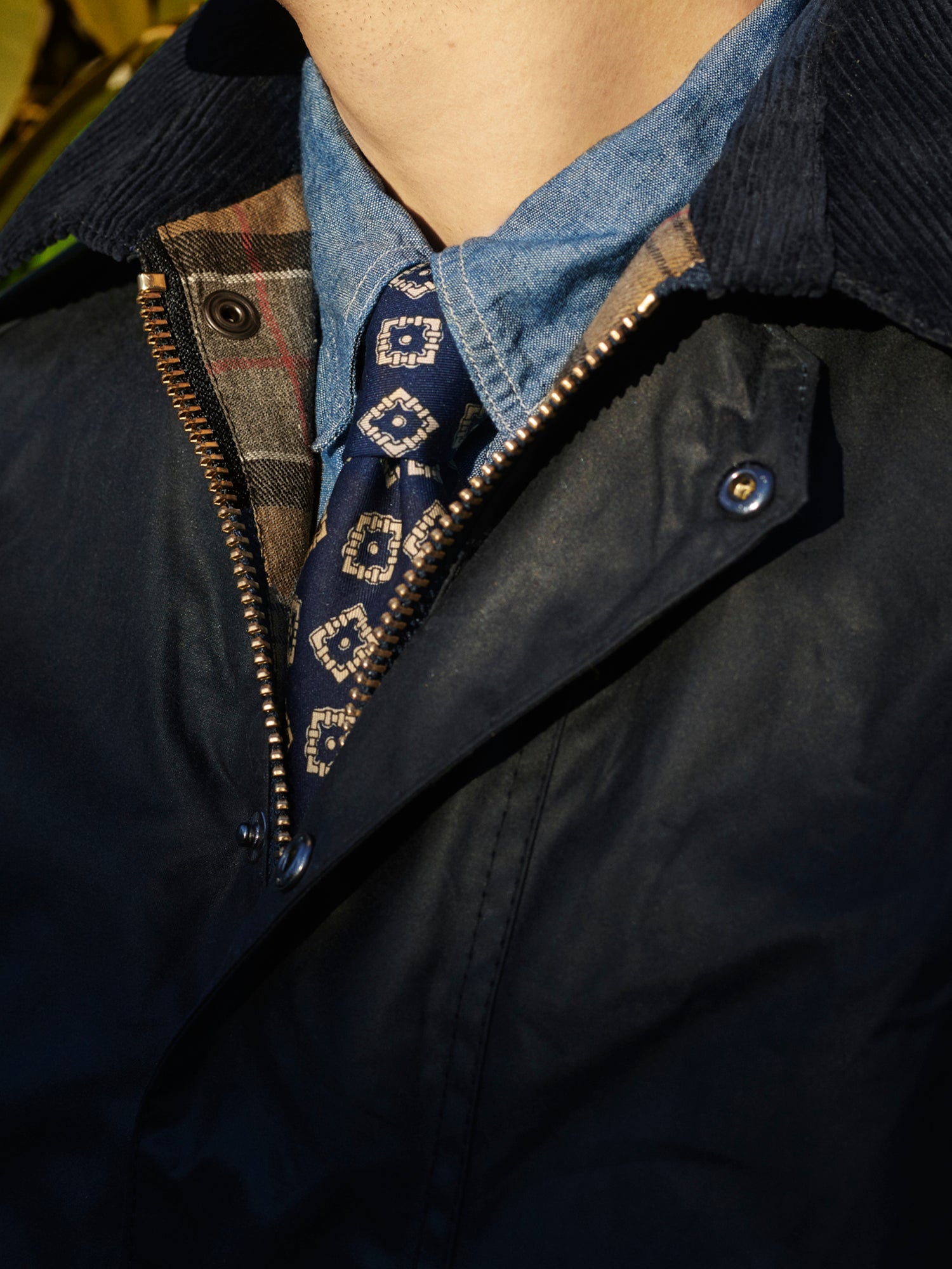 Barbour beaufort 2024 jacket Blue