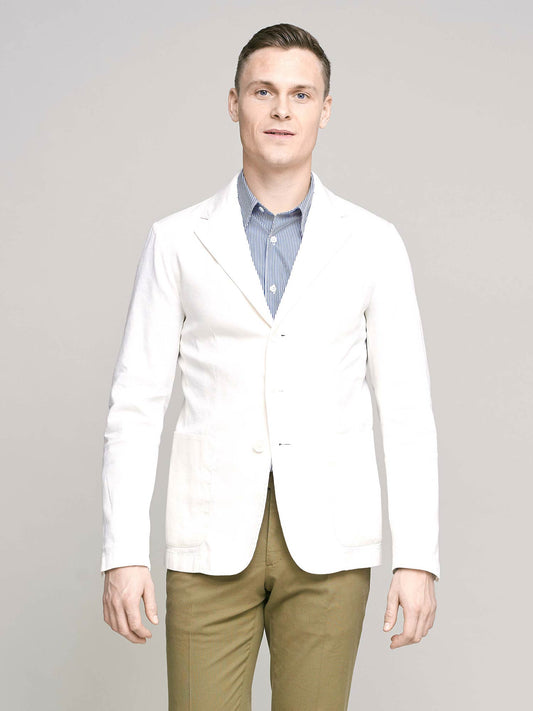 Piero Rubio Jacket, White