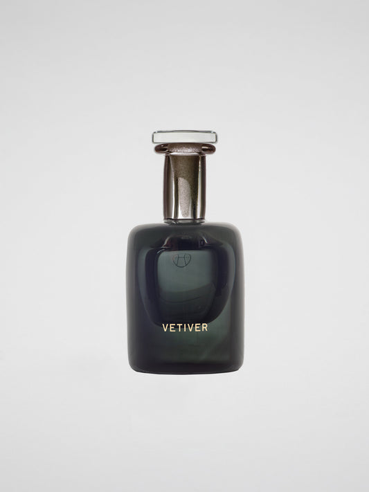 Vetiver, Eau de Parfum, Handblown Bottle, 100ml